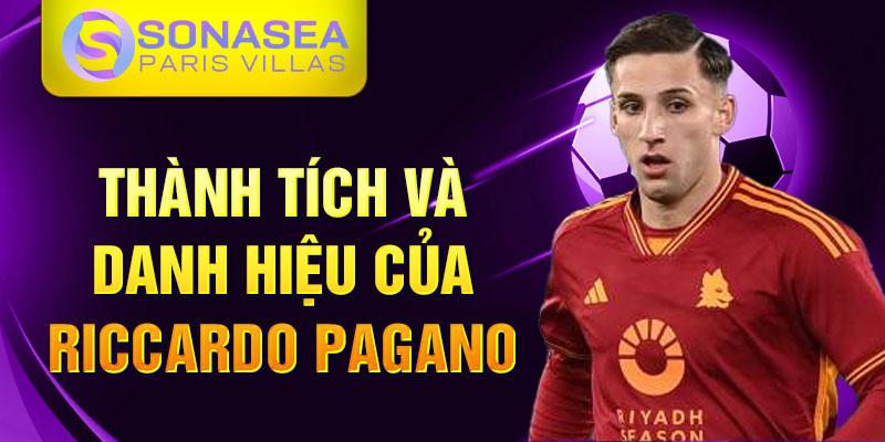 Thành tích và danh hiệu của Riccardo Pagano